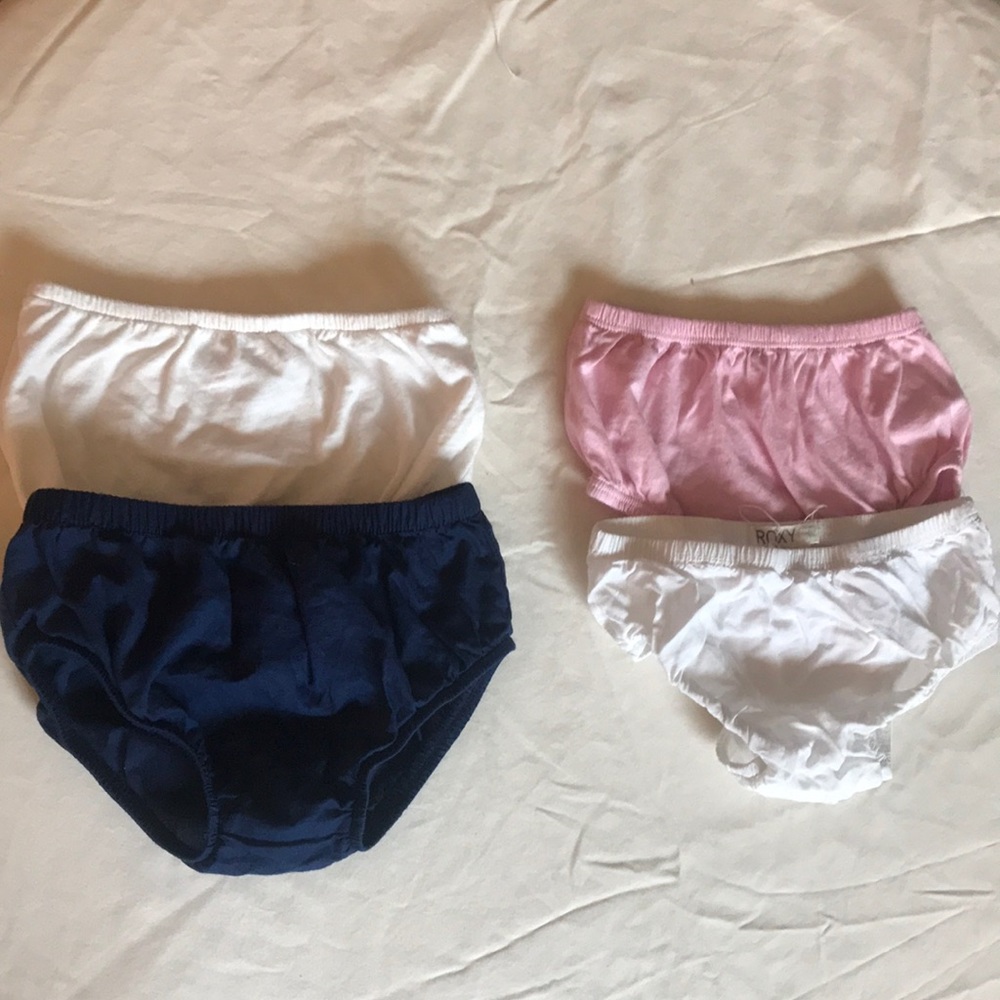 4/$15 Variety pack of baby underwear